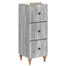 Dulap cu sertare Sonoma gri 33 x 34,5 x 90 cm Lemn prelucrat - WALTI WALTI