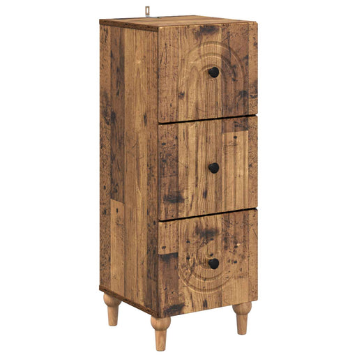 Dulap cu sertare Lemn vechi 33 x 34,5 x 90 cm Lemn prelucrat - WALTI WALTI