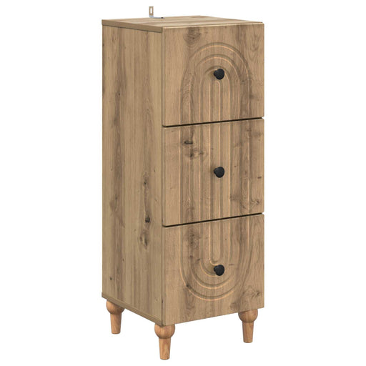 Dulap cu sertare Stejar Artizanal 33 x 34,5 x 90 cm - WALTI WALTI