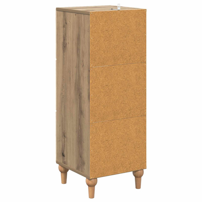 Dulap cu sertare Stejar Artizanal 33 x 34,5 x 90 cm - WALTI WALTI