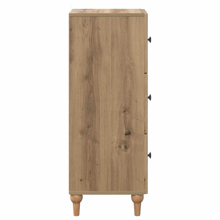 Dulap cu sertare Stejar Artizanal 33 x 34,5 x 90 cm - WALTI WALTI