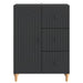 Bufet cu sertar Negru 66 x 34,5 x 90 cm Lemn prelucrat - WALTI WALTI