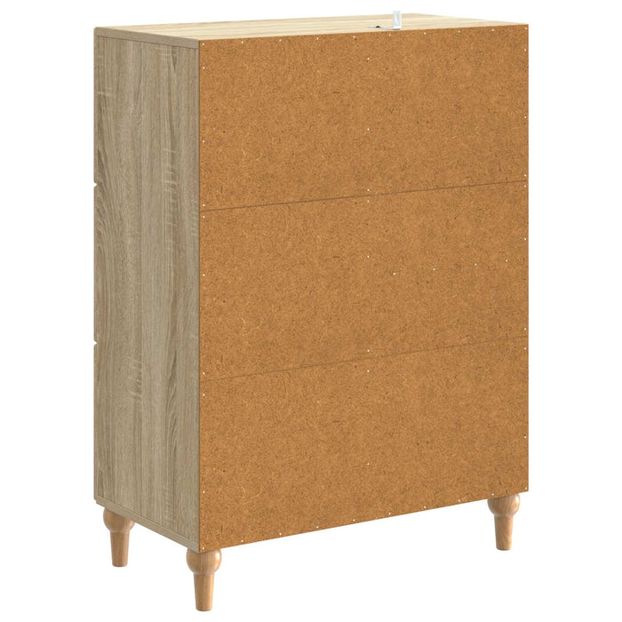 Bufet cu sertar Stejar Sonoma 66 x 34,5 x 90 cm Lemn prelucrat - WALTI WALTI