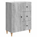 Bufet cu sertar Sonoma gri 66 x 34,5 x 90 cm Lemn prelucrat - WALTI WALTI