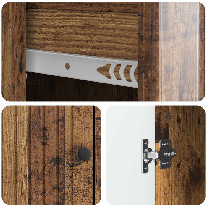 Bufet cu sertar Lemn vechi 66 x 34,5 x 90 cm Lemn prelucrat - WALTI WALTI