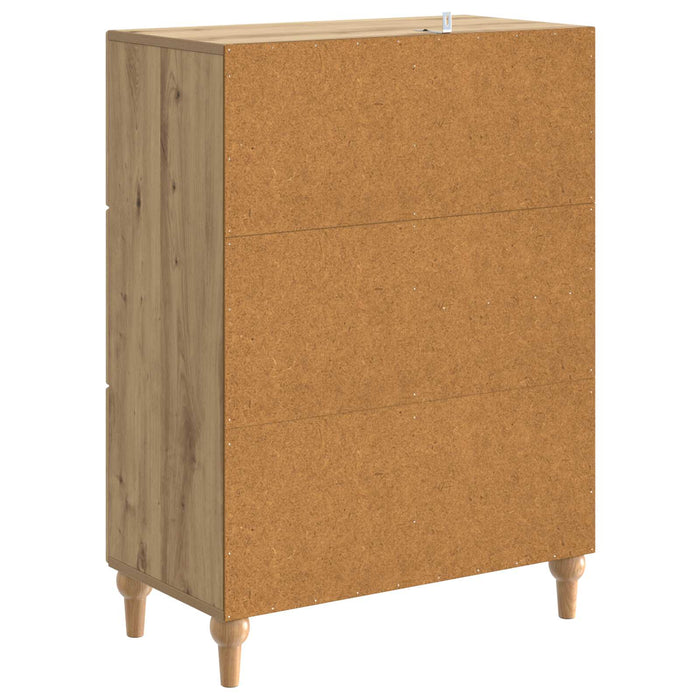 Bufet Stejar Artizanal 66 x 34,5 x 90 cm Lemn prelucrat - WALTI WALTI