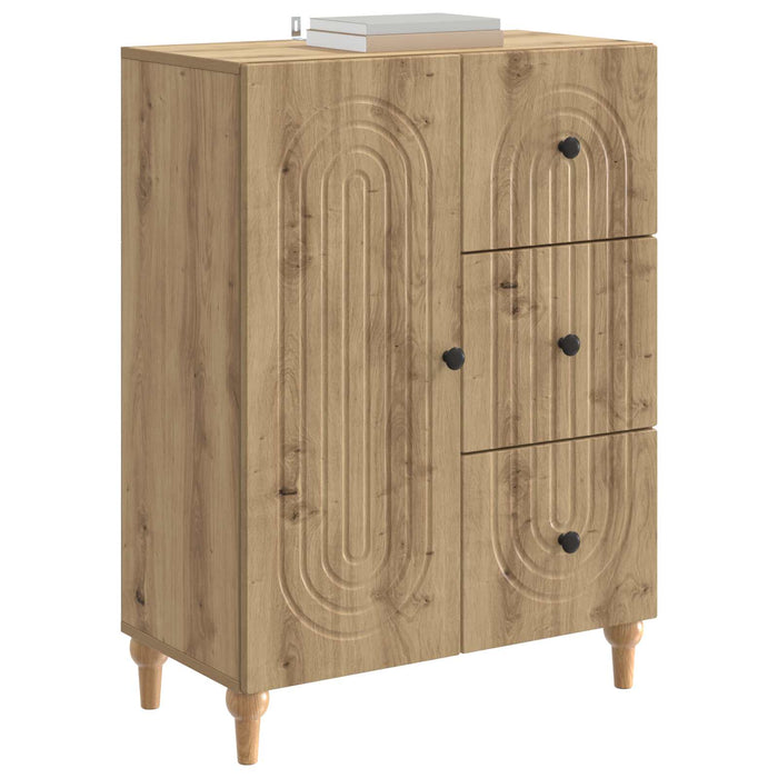 Bufet Stejar Artizanal 66 x 34,5 x 90 cm Lemn prelucrat - WALTI WALTI