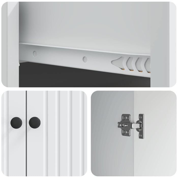Bufet cu sertar Alb 66 x 34,5 x 90 cm Lemn prelucrat - WALTI WALTI
