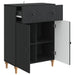Bufet cu sertar Negru 66 x 34,5 x 90 cm Lemn prelucrat - WALTI WALTI