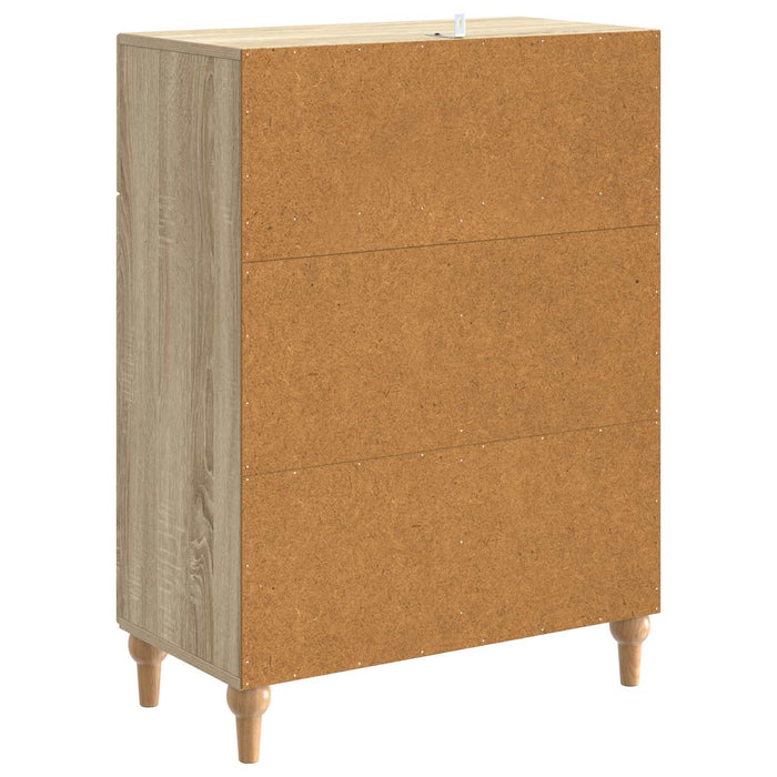 Bufet cu sertar Stejar Sonoma 66 x 34,5 x 90 cm Lemn prelucrat - WALTI WALTI