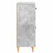 Bufet cu sertar Gri Beton 66 x 34,5 x 90 cm Lemn prelucrat - WALTI WALTI