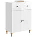 Bufet Alb foarte lucios 66 x 34,5 x 90 cm Lemn prelucrat - WALTI WALTI