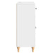Bufet Alb foarte lucios 66 x 34,5 x 90 cm Lemn prelucrat - WALTI WALTI