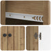 Bufet Stejar Artizanal 66 x 34,5 x 90 cm Lemn prelucrat - WALTI WALTI