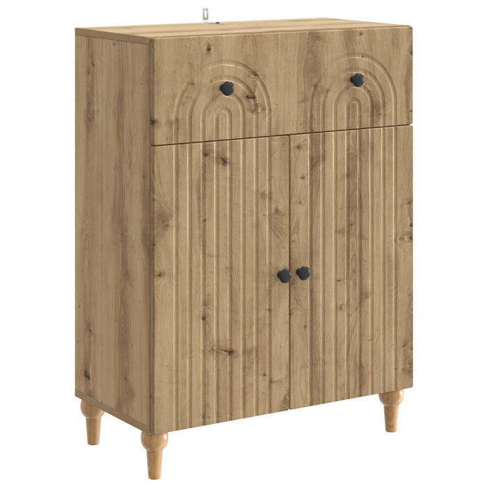 Bufet Stejar Artizanal 66 x 34,5 x 90 cm Lemn prelucrat - WALTI WALTI