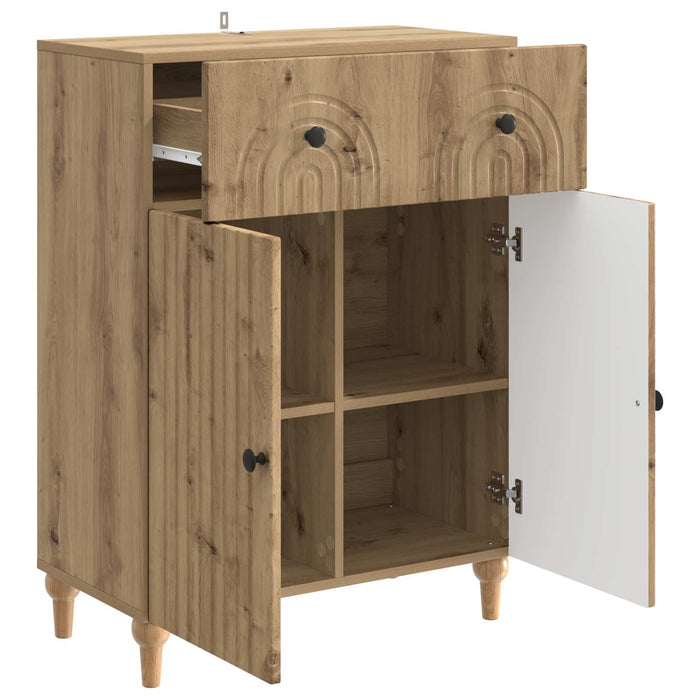 Bufet Stejar Artizanal 66 x 34,5 x 90 cm Lemn prelucrat - WALTI WALTI