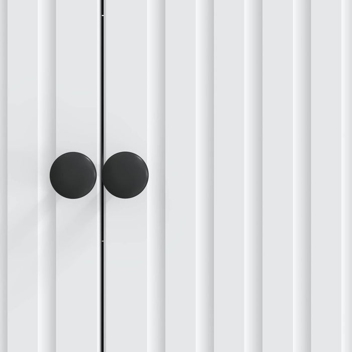 Bufet Alb 89 x 34,5 x 80 cm Lemn prelucrat - WALTI WALTI