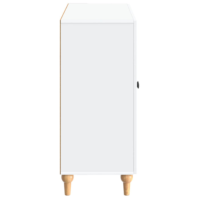 Bufet Alb 89 x 34,5 x 80 cm Lemn prelucrat - WALTI WALTI