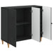 Bufet Negru 89 x 34,5 x 80 cm Lemn prelucrat - WALTI WALTI