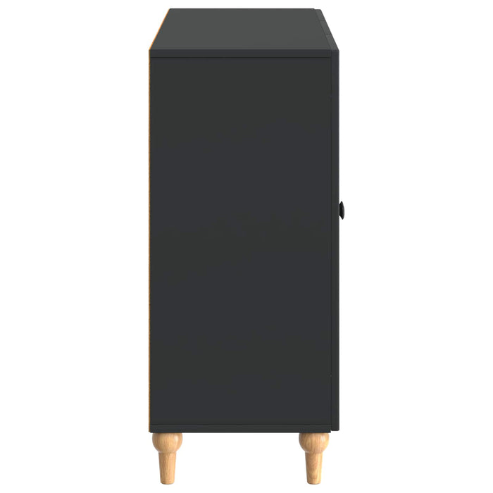 Bufet Negru 89 x 34,5 x 80 cm Lemn prelucrat - WALTI WALTI
