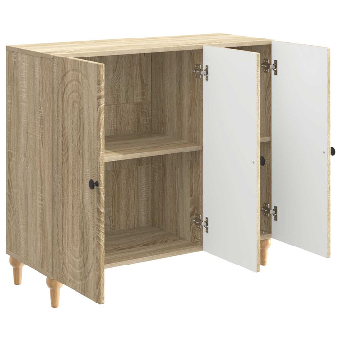Bufet Stejar Sonoma 89 x 34,5 x 80 cm Lemn prelucrat - WALTI WALTI