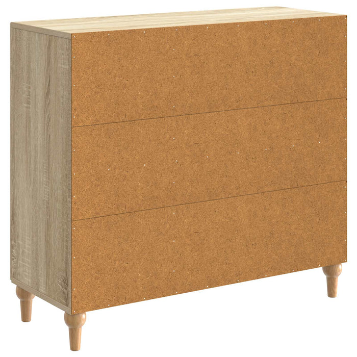 Bufet Stejar Sonoma 89 x 34,5 x 80 cm Lemn prelucrat - WALTI WALTI