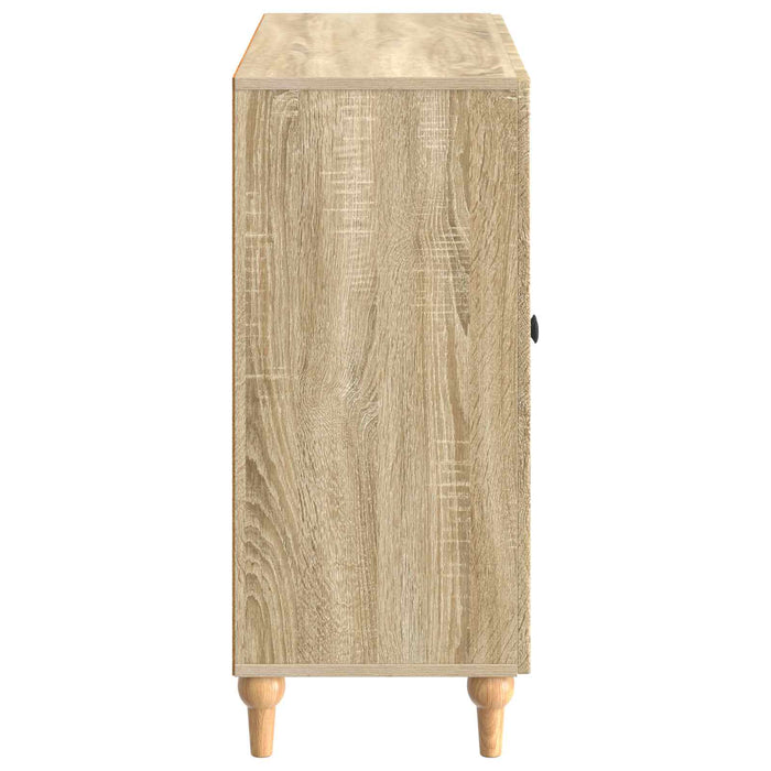 Bufet Stejar Sonoma 89 x 34,5 x 80 cm Lemn prelucrat - WALTI WALTI