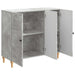 Bufet Gri Beton 89 x 34,5 x 80 cm Lemn prelucrat - WALTI WALTI