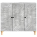 Bufet Gri Beton 89 x 34,5 x 80 cm Lemn prelucrat - WALTI WALTI