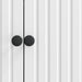 Bufet Alb foarte lucios 89 x 34,5 x 80 cm Lemn prelucrat - WALTI WALTI