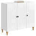 Bufet Alb foarte lucios 89 x 34,5 x 80 cm Lemn prelucrat - WALTI WALTI
