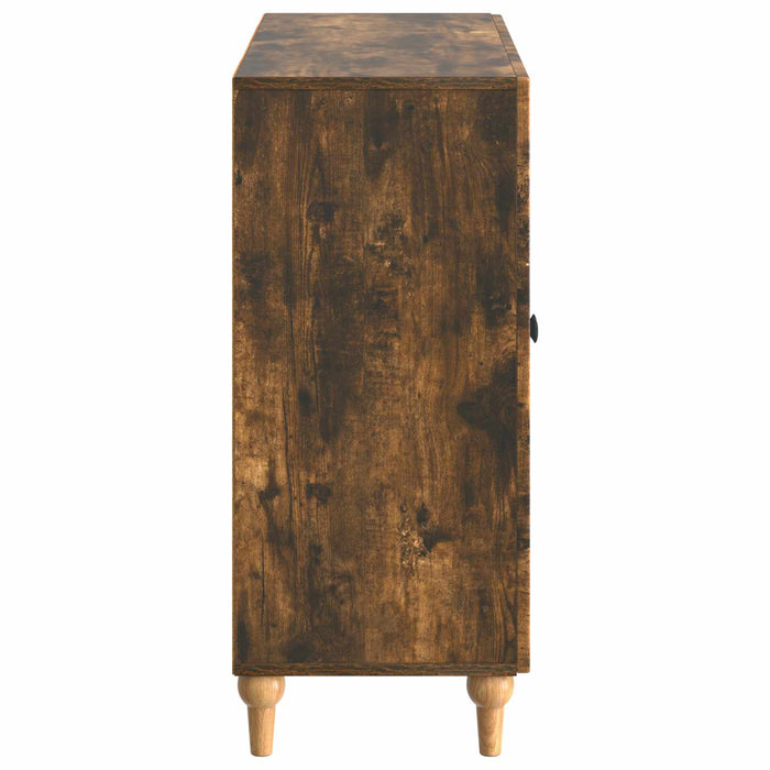 Bufet Stejar fumuriu 89 x 34,5 x 80 cm Lemn prelucrat - WALTI WALTI