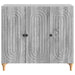 Bufet Sonoma gri 89 x 34,5 x 80 cm Lemn prelucrat - WALTI WALTI