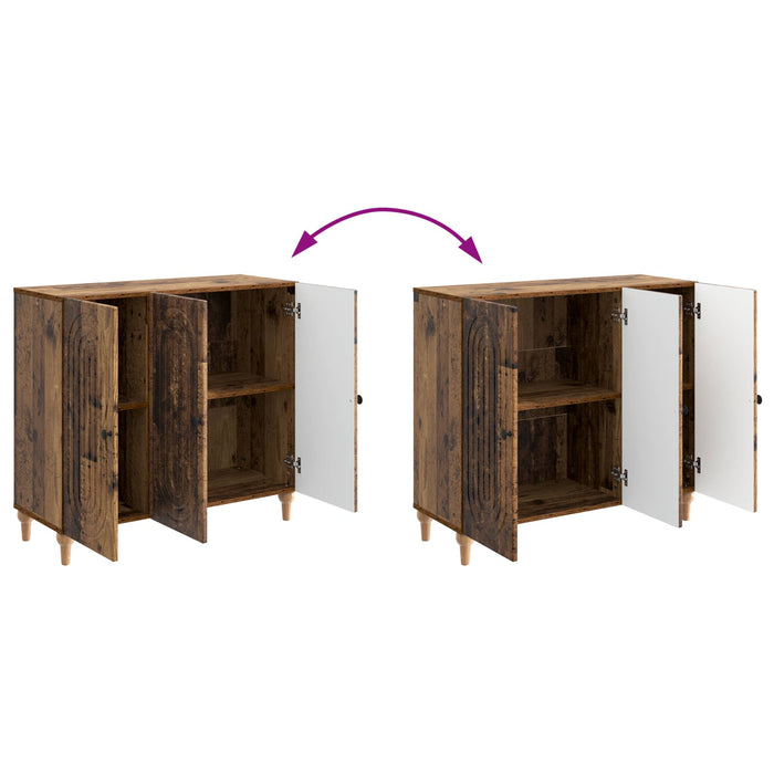 Bufet Lemn vechi 89 x 34,5 x 80 cm Lemn prelucrat - WALTI WALTI