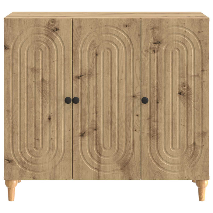 Bufet Stejar Artizanal 89 x 34,5 x 80 cm Lemn prelucrat - WALTI WALTI