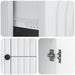 Cabinet TV cu sertar Alb 89 x 34,5 x 60 cm Lemn prelucrat - WALTI WALTI