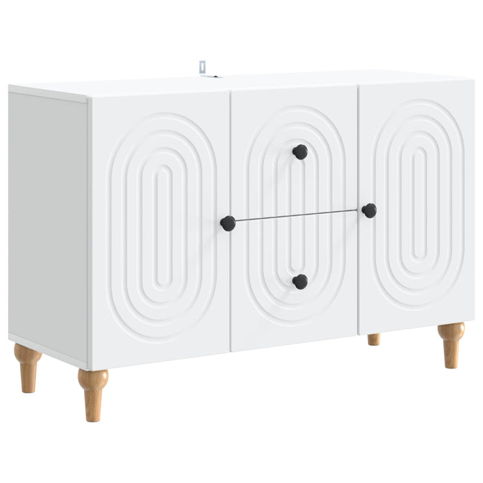 Cabinet TV cu sertar Alb 89 x 34,5 x 60 cm Lemn prelucrat - WALTI WALTI