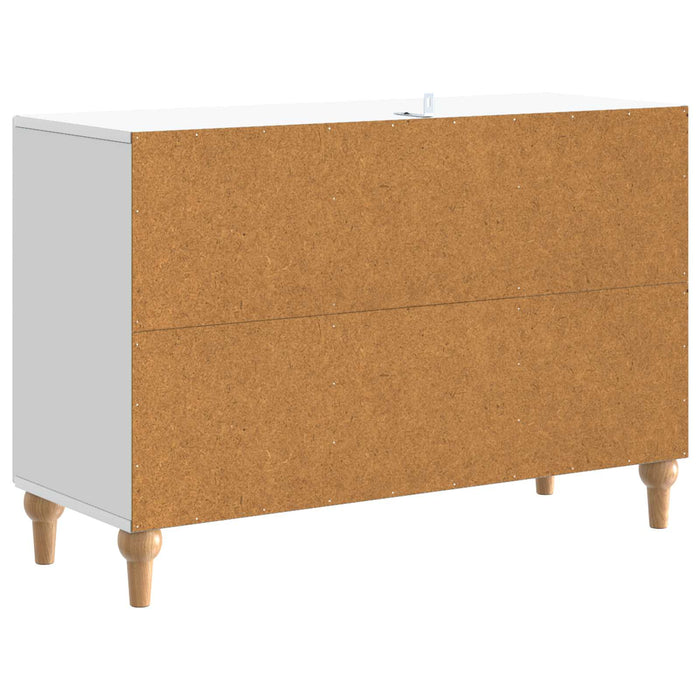 Cabinet TV cu sertar Alb 89 x 34,5 x 60 cm Lemn prelucrat - WALTI WALTI