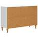 Cabinet TV cu sertar Alb 89 x 34,5 x 60 cm Lemn prelucrat - WALTI WALTI
