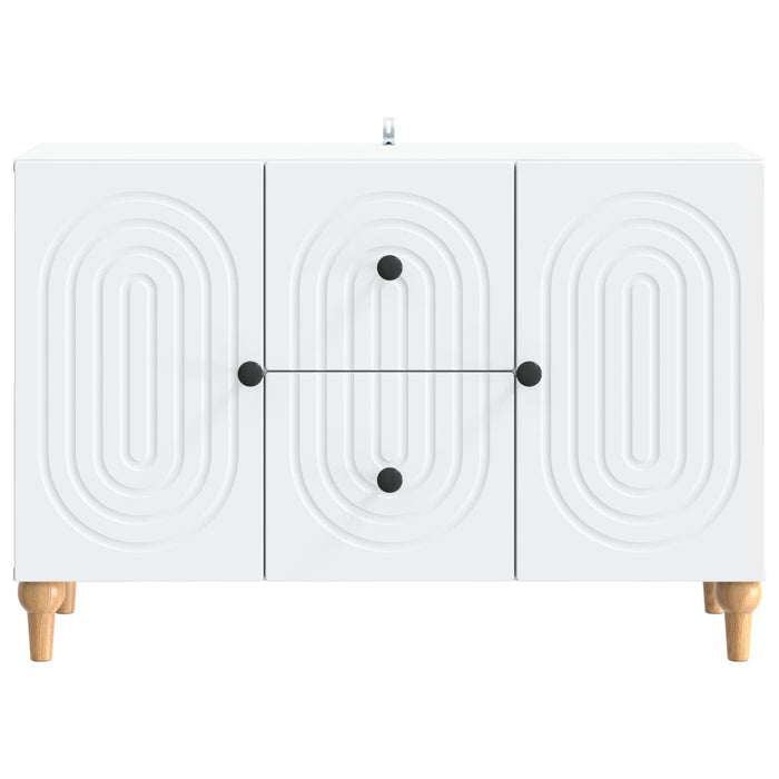 Cabinet TV cu sertar Alb 89 x 34,5 x 60 cm Lemn prelucrat - WALTI WALTI