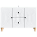 Cabinet TV cu sertar Alb 89 x 34,5 x 60 cm Lemn prelucrat - WALTI WALTI