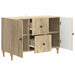 Cabinet TV Stejar Sonoma 89 x 34,5 x 60 cm Lemn prelucrat - WALTI WALTI