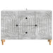 Cabinet TV cu sertar Gri Beton 89 x 34,5 x 60 cm Lemn prelucrat - WALTI WALTI