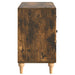 Cabinet TV Stejar fumuriu 89 x 34,5 x 60 cm Lemn prelucrat - WALTI WALTI
