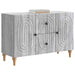 Cabinet TV Sonoma gri 89 x 34,5 x 60 cm Lemn prelucrat - WALTI WALTI