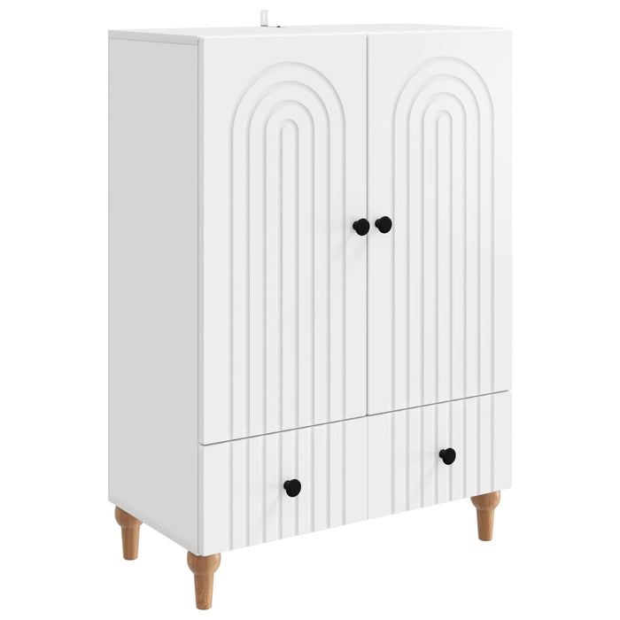 Bufet cu sertar Alb 66 x 34,5 x 95 cm Lemn prelucrat - WALTI WALTI