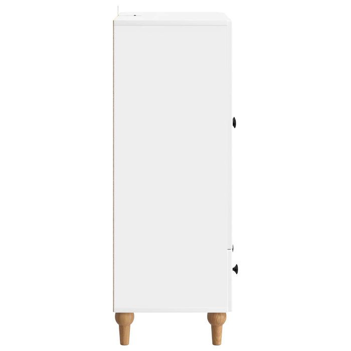 Bufet cu sertar Alb 66 x 34,5 x 95 cm Lemn prelucrat - WALTI WALTI