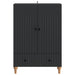 Bufet cu sertar Negru 66 x 34,5 x 95 cm Lemn prelucrat - WALTI WALTI