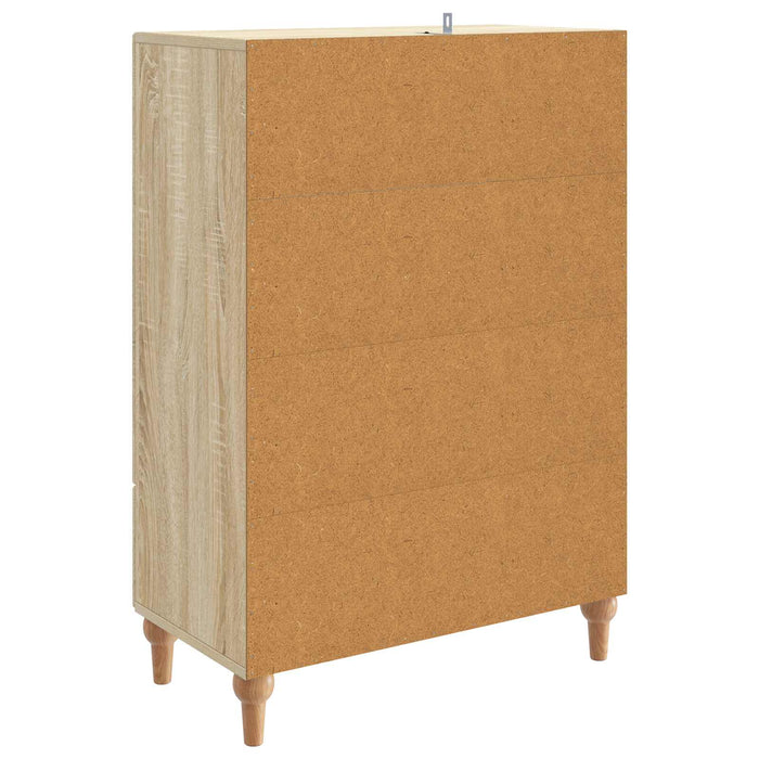 Bufet cu sertar Stejar Sonoma 66 x 34,5 x 95 cm Lemn prelucrat - WALTI WALTI