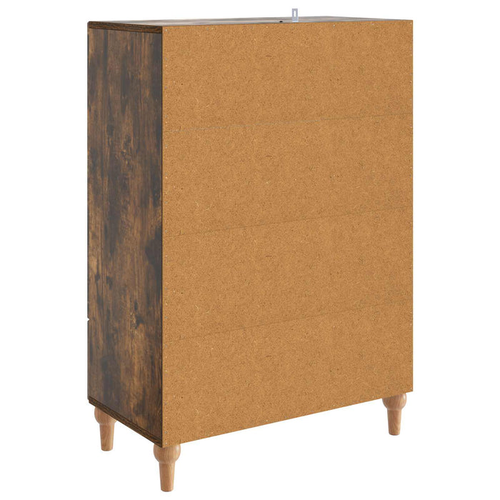 Bufet cu sertar Stejar fumuriu 66 x 34,5 x 95 cm Lemn prelucrat - WALTI WALTI